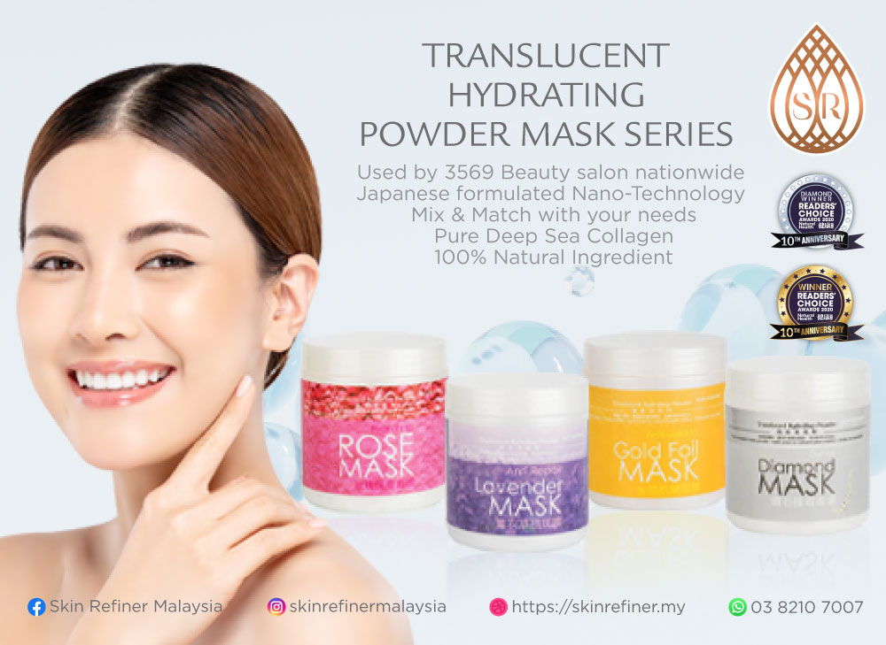 Experience Salon-quality Facial Cleansing with Skin Refiner Translucent Hydrating Powder Mask