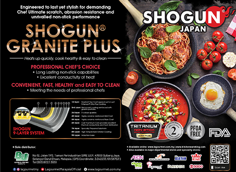Enjoy Your Cooking Experience with Shogun Granite Plus