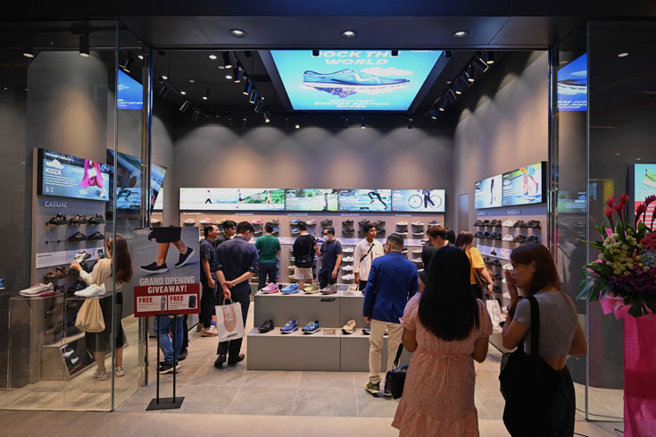 MBT Shoes Open First Brand Store, 