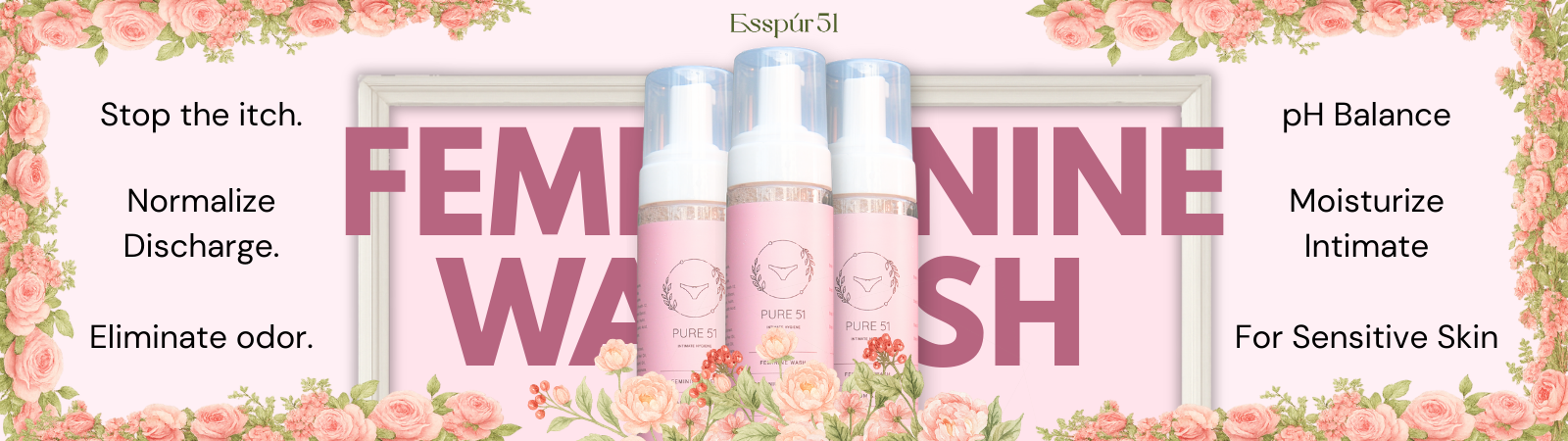 Esspur 51 Feminine Wash