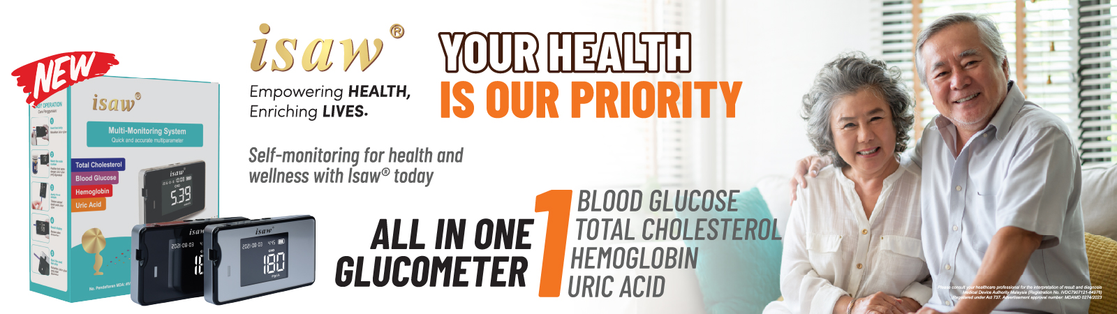 isaw 4 in 1 Multi-Monitoring System